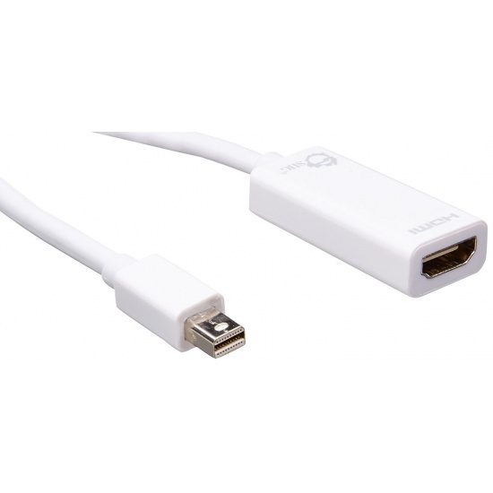 Siig CB-DP0T11-S1 Mini DisplayPort to HDMI Adapter - White Image