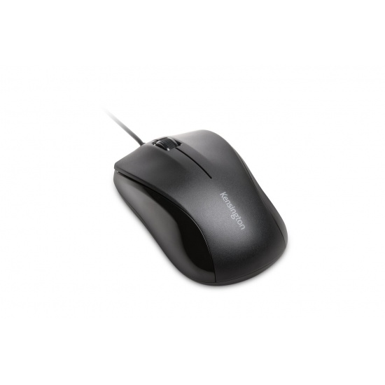 Kensington MC Mouse for Life Ambidextrous Wired Mouse - Black Image