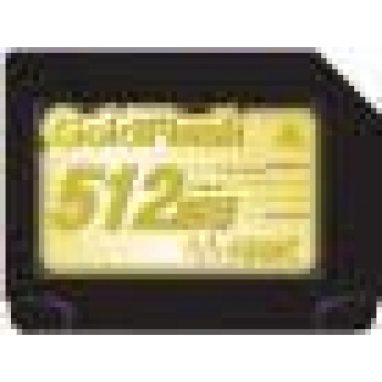 512Mb GoldFlash Reduced Size MultiMedia Card (RS-MMC) Image 512Mb GoldFlash Reduced Size MultiMedia Card (RS-MMC) Image