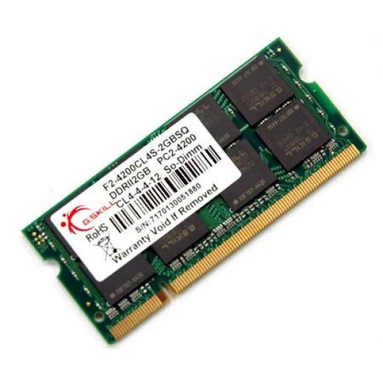 2GB G.Skill DDR2 SO-DIMM PC2-4200 (533MHz) laptop memory module