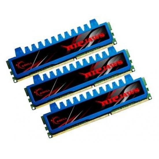 12GB G.Skill DDR3 PC3-12800 1600MHz Ripjaw Series (7-8-7-24) Triple Channel kit 3x4GB Image