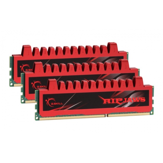 12GB G.Skill DDR3 PC3-12800 1600MHz Ripjaw Series (9-9-9-24) Triple Channel kit 3x4GB Image