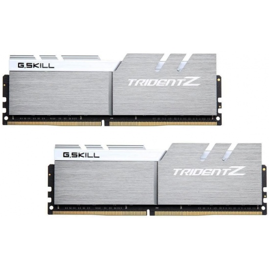 16GB G.Skill DDR4 Trident Z 4400Mhz PC4-35200 CL19 White Edition 1.40V Dual Channel Kit (2x8GB) Image