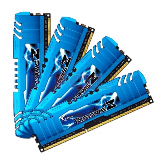 32GB G.Skill DDR3 2400MHz PC3-19200 RipjawsZ CL11 1.65V Quad Channel Memory Kit (4x 8GB) Image