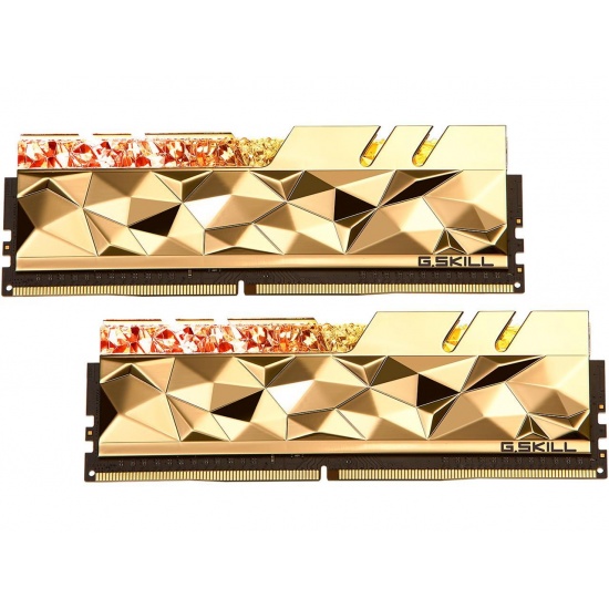 64GB G.Skill DDR4 Trident Z Royal Elite Gold 4266Mhz PC4-34100 CL19 1.50V Dual Channel Kit 2x32GB Image