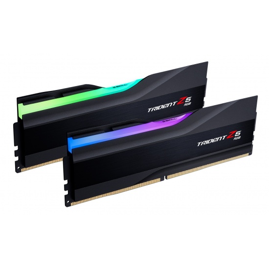 32GB G.Skill DDR5 Trident Z5 RGB 6000MHz CL30 1.35V Dual Channel Kit 2x 16GB Black Image
