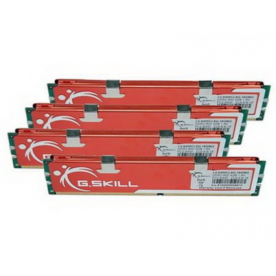 16GB G.Skill DDR2 PC2-6400 MQ Series (6-6-6) Quad Channel kit (4x4GB) Image