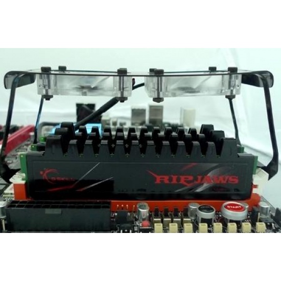 6GB G.Skill DDR3 PC3-16000 Ripjaw + Turbulence Fan Series (9-9-9-24) Triple Channel kit Image