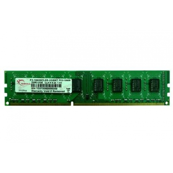 2GB G.Skill DDR3 PC3-10600 1333MHz CL9 NT Series Desktop memory module Image