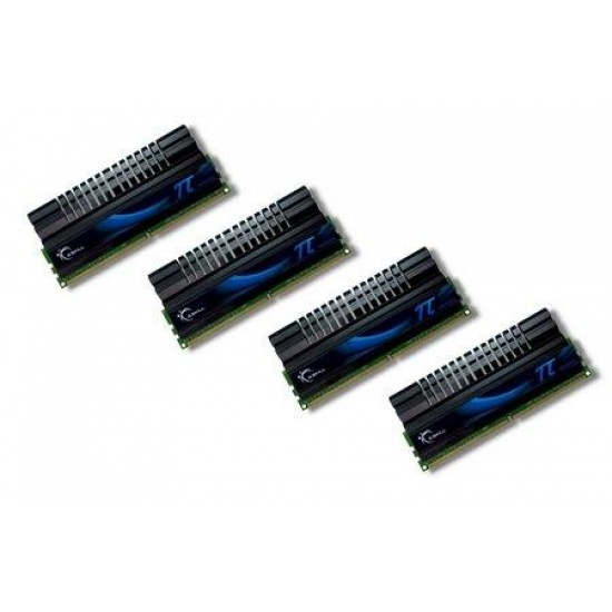 8GB G.Skill DDR2 PC2-8800 1100MHz TT (PI) Series (5-5-5-15) Quad Channel kit w/ PI Heatsinks Image