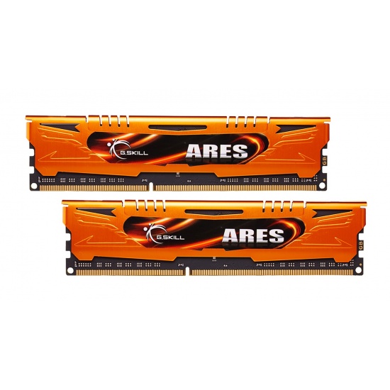 16GB G.Skill DDR3 PC3-12800 1600MHz Ares Series Low Profile (10-10-10-30) Dual Channel kit Image