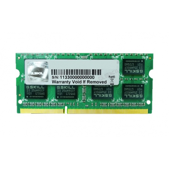 2GB G.Skill DDR3 1066MHz SO-DIMM laptop Memory for Apple Mac (PC3-8500) Image