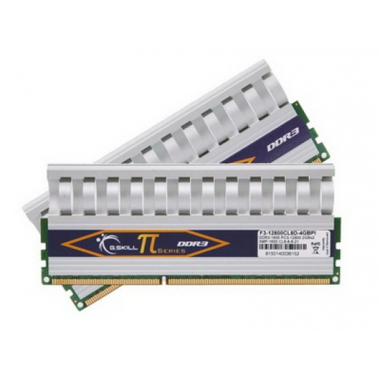 4GB G.Skill DDR3 PC3-12800 1600MHz TT (PI) Series (7-7-7-18) Dual Channel kit Image