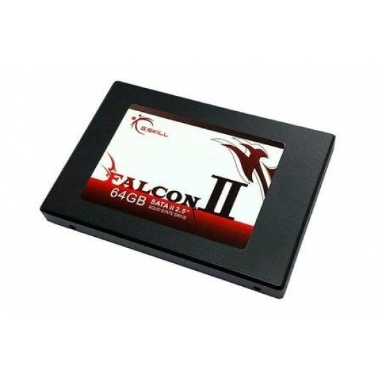 64GB G.Skill Falcon II SSD Solid State Disk MLC (64MB cache, 220MB read/110MB write speed) Image