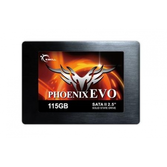 115GB G.Skill Phoenix Evo 2.5-inch SATA Solid State Disk MLC (280MB/sec read, 270MB/sec write) Image