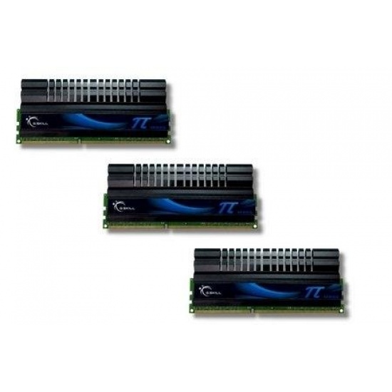 6GB G.Skill DDR3 PC3-12800 PI Series CL6 (6-8-6-20) Triple Channel kit Image