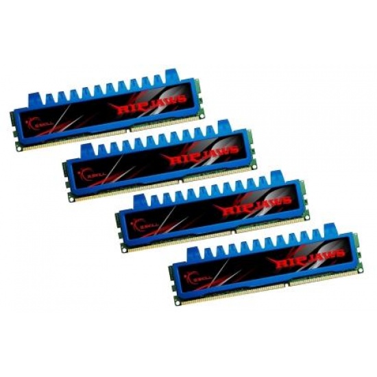 8GB G.Skill DDR3 PC3-12800 1600MHz Ripjaw Series (7-8-7-24) Quad Channel kit for Intel LGA1156 i5/i7 Image