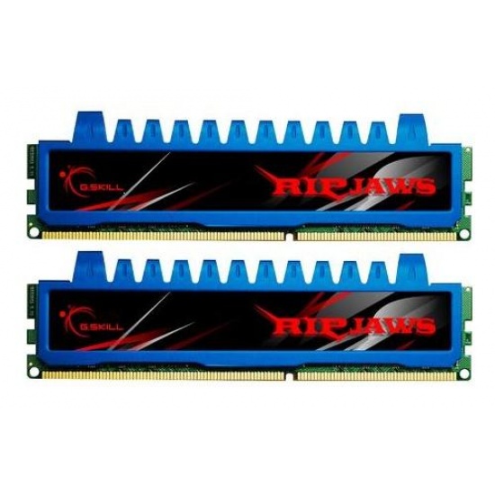 4GB G.Skill DDR3 PC3-12800 1600MHz Ripjaw Series (8-8-8-24) Dual Channel kit for Intel P55 Image