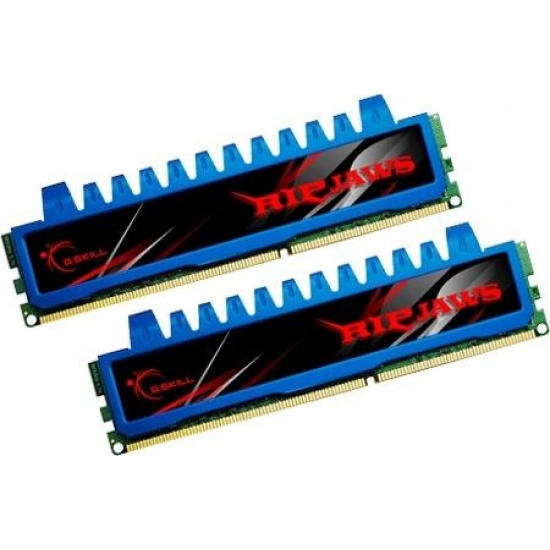 4GB G.Skill DDR3 PC3-12800 1600MHz Ripjaw Series (7-8-7-24) Dual Channel kit for Intel LGA1156 i5/i7 Image