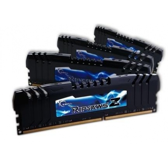 32GB G.Skill DDR3 PC3-14900 1866MHz RipjawsZ Series (9-9-9-24) Quad Channel kit 4x8GB Image