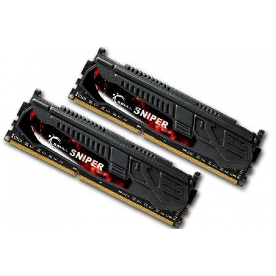 8GB G.Skill DDR3 PC3-12800 1600MHz Sniper Series (9-9-9-24) Dual Channel Low-voltage 1.25V Image