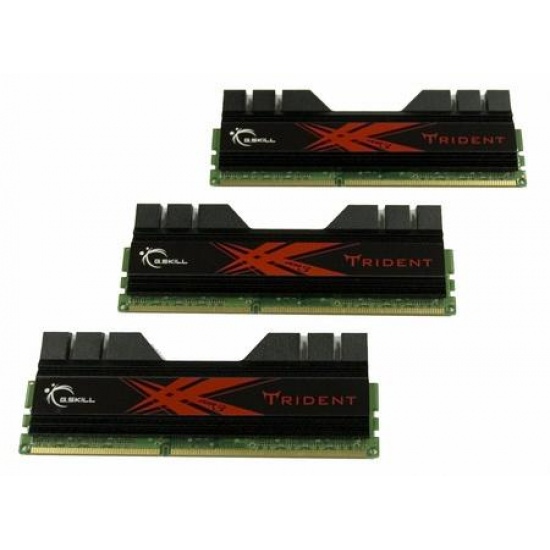 6GB G.Skill DDR3 PC3-16000 2000MHz Trident Series (9-9-9-24) Triple Channel kit Image