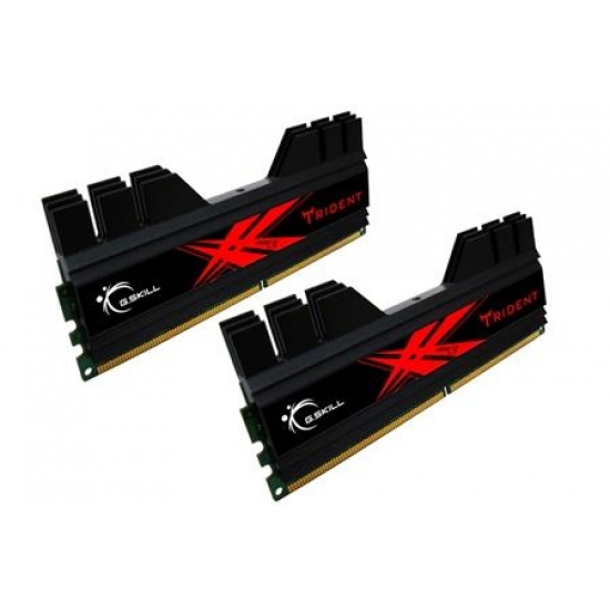 4GB G.Skill DDR3 PC3-12800 1600MHz Trident Series (8-8-8-24) Dual Channel kit Image