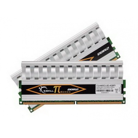 4GB G.Skill DDR2 PC2-6400 TT (PI) Series (5-5-5-15) Dual Channel kit w/ PI Heatsinks Image