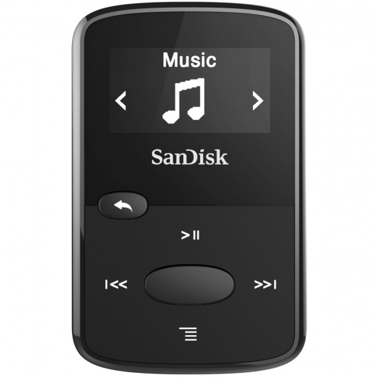 8GB SanDisk Jam Clip MP3 Player - Black Image