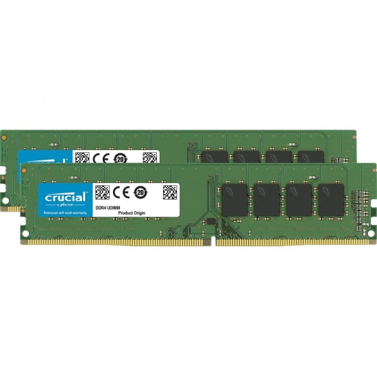 32GB Crucial K2 DDR4 3200MHz PC4-25600 CL22 1.2V Dual Memory Kit ( 2 x 16GB) Image