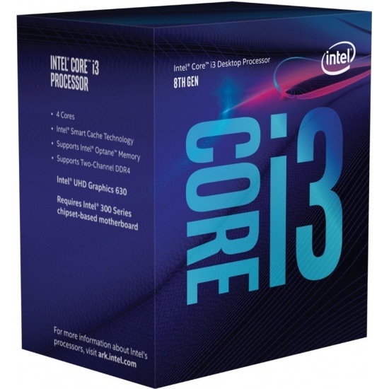 Intel Core i3-8100T Coffee Lake 3.10GHz 6MB Cache Desktop Processor OEM/Tray Image