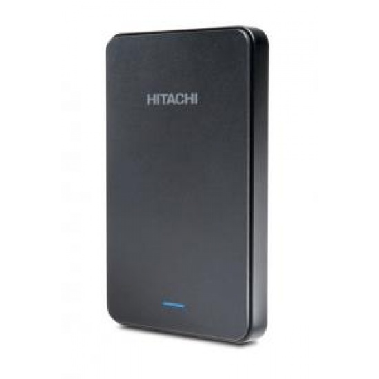 500GB Hitachi Touro Mobile USB3.0 Slim Portable Hard Drive Plug&Play Black Image
