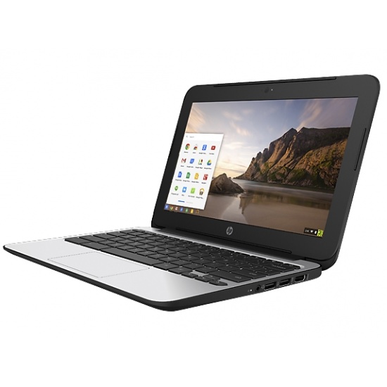 HP Chromebook 11 EE G4 2.16GHz N2840 11.6-inch 4GB Ram 32GB Storage 1366 x 768pixels US Keyboard Layout Image