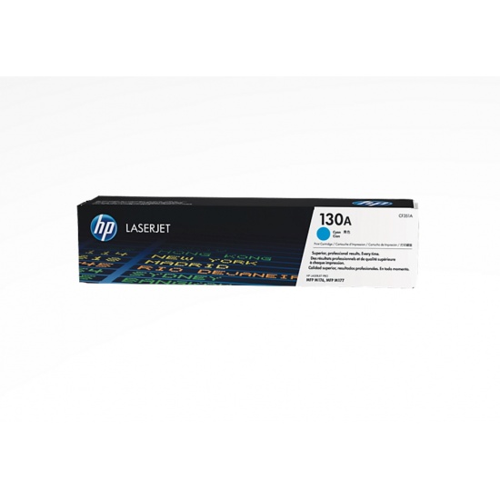 HP Laser Toner Cartridge CF130A Cyan - 1000 Page Yield Image
