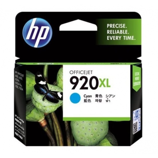 HP 920XL High Yield Cyan Original Ink Cartridge Image