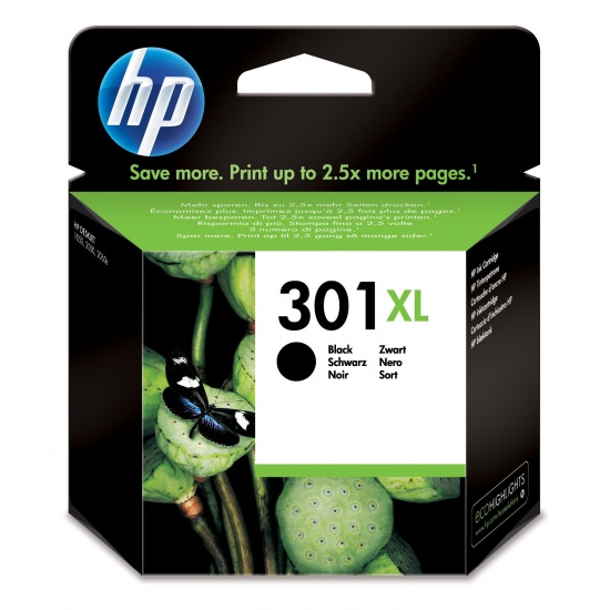 HP 301XL Ink Cartridge Black Image