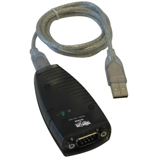 Tripp Lite 9.14M USB-A to DB9 Male Adapter Cable - Black Image