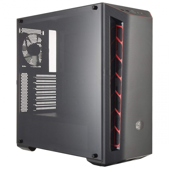 Cooler Master MasterBox MB520 Midi Computer Tower - Black,Red Image