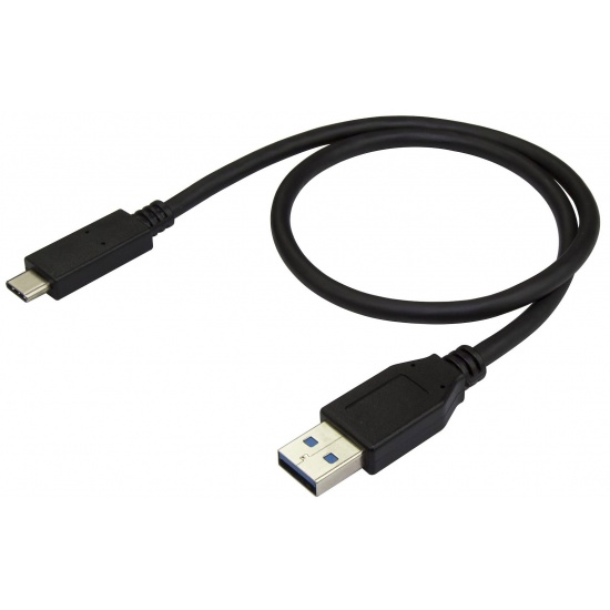 1.6FT StarTech USB Type C To USB Type A Cable - Black Image
