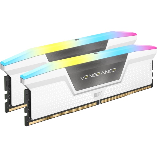 Corsair Vengeance RGB CMH64GX5M2B5600C36W memory module 64 GB 2 x 32 GB DDR5 5600 MHz Image