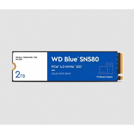 Western Digital Blue SN580 M.2 2 TB PCI Express 4.0 TLC NVMe Image