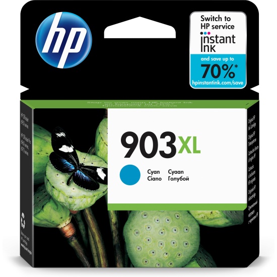 HP 903XL High Yield Cyan Original Ink Cartridge Image