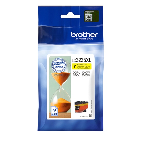 Brother LC-3235XLY ink cartridge 1 pc(s) Original High (XL) Yield Yellow Image