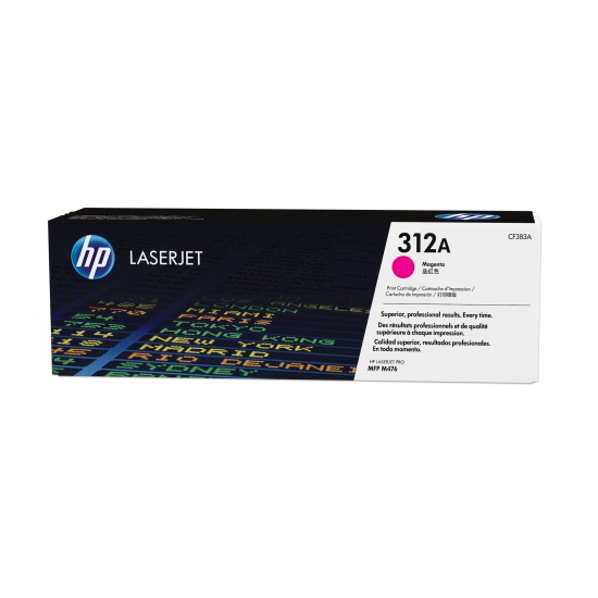 HP 312A Magenta LaserJet Toner Cartridge Image