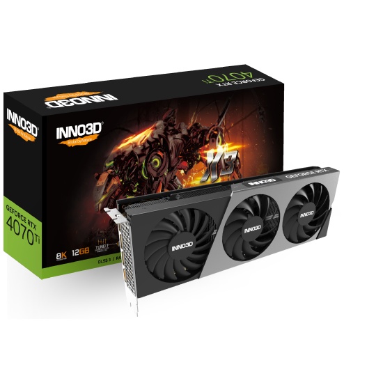 Inno3D Geforce RTX 4070 ti x3 NVIDIA 12 GB GDDR6X Image