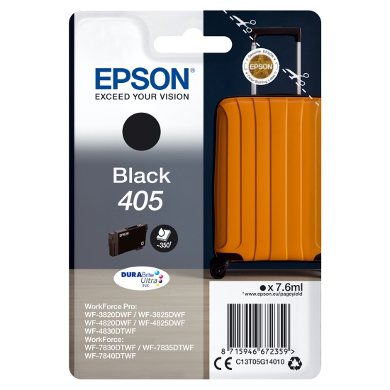 Epson 405 DURABrite Ultra Ink ink cartridge 1 pc(s) Original Standard Yield Black Image