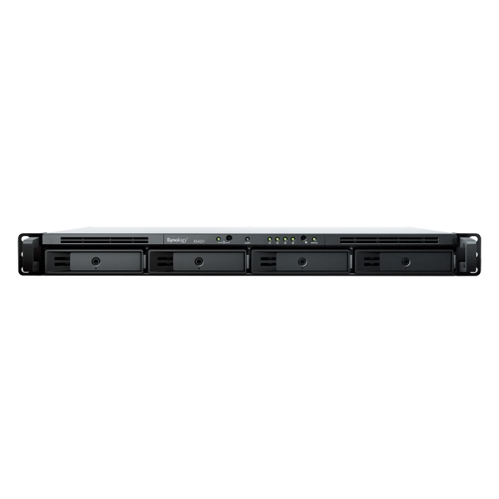 Synology RackStation RS422+ NAS/storage server Rack (1U) Ethernet LAN Black R1600 Image