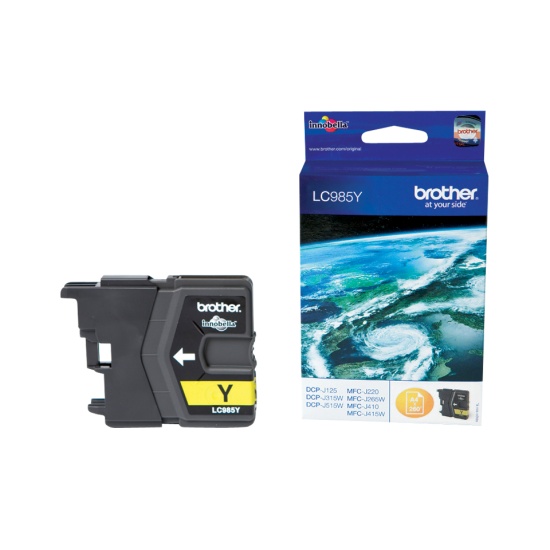 Brother LC985Y ink cartridge 1 pc(s) Original Yellow Image