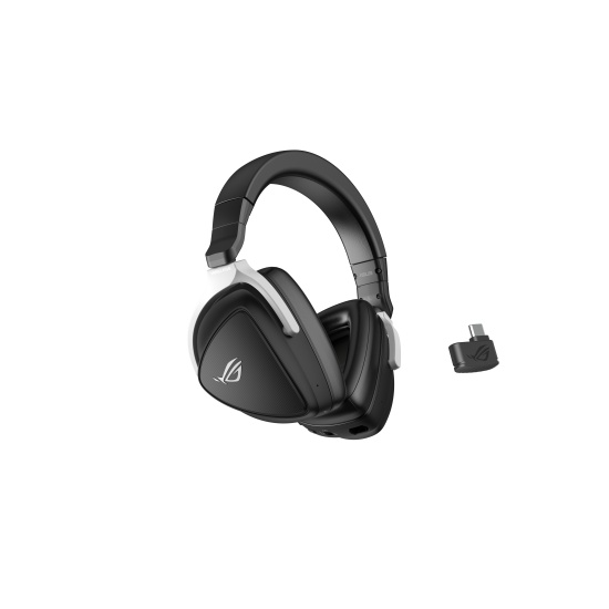 ASUS ROG Delta S Wireless Headphones Head-band Gaming Bluetooth Black Image