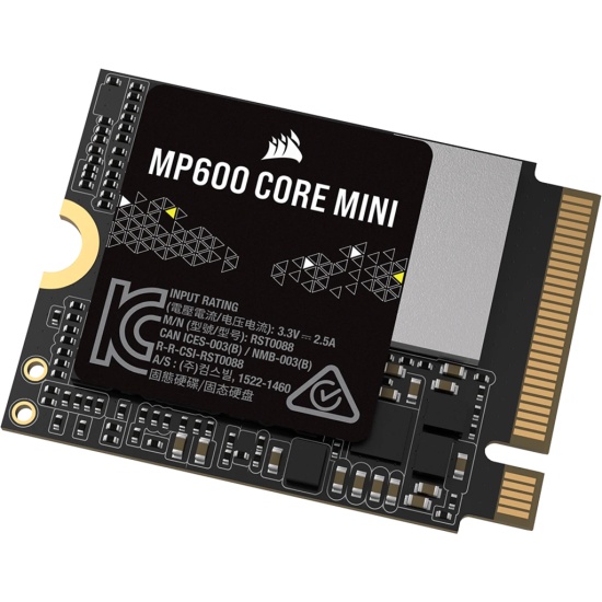 Corsair MP600 Mini M.2 2 TB PCI Express 4.0 QLC 3D NAND NVMe Image